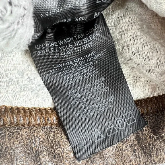 Kuhl Flight Jacket Hoodie Women's Small Stone Faux Fur Fleece Full Zip $189 MSRP - Picture 14 of 14